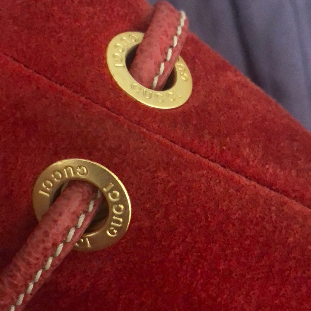 Gucci red backpack - Picture 3 of 4